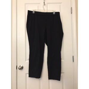 Lane Bryant Black Pull On Pants Size 22